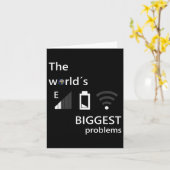 Carte Critique sociale Énergie nucléaire De l'environnem (Fleur jaune)