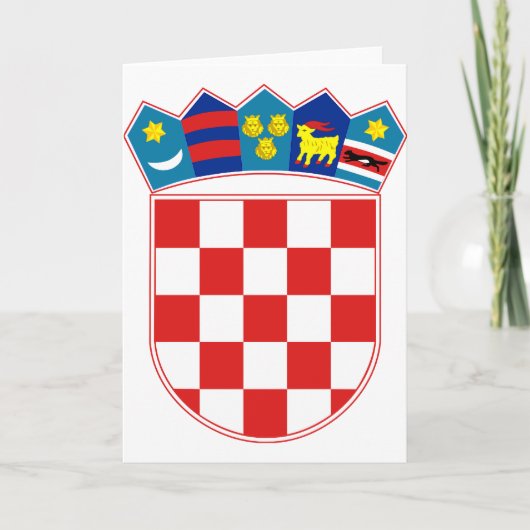 CARTE CROATIA (Devant)