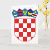 CARTE CROATIA (Fleur jaune)