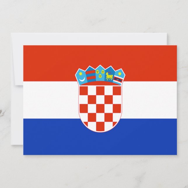 Carte Croatie (Devant)