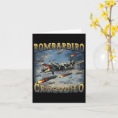 Carte Crocodile de Bombardino (Fleur jaune)