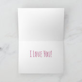 Carte Crocodile I Love You Card (Intérieur)