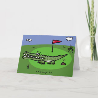Carte crocopile