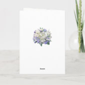 Carte Crocuses, Oubliez-moi, pas la Journée internationa (Dos)