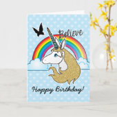 Carte Croire (Fleur jaune)