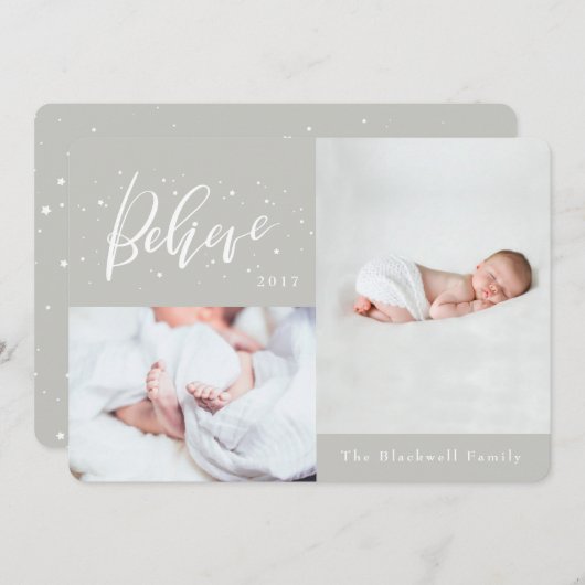 CARTE CROIRE (Devant / Derrière)