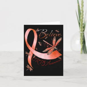 Carte Croire Crps Sensibilisation Orange Ruban Lov
