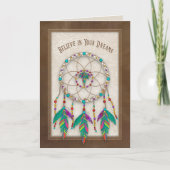 Carte Croire/Rêves, American Indian Dream Catcher (Devant)