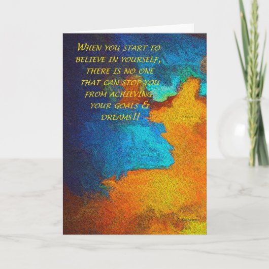 Carte Crois En Toi-Même (Devant)