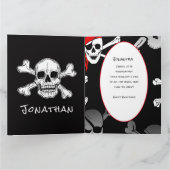 Carte croisée de pirates noirs (Intérieur)