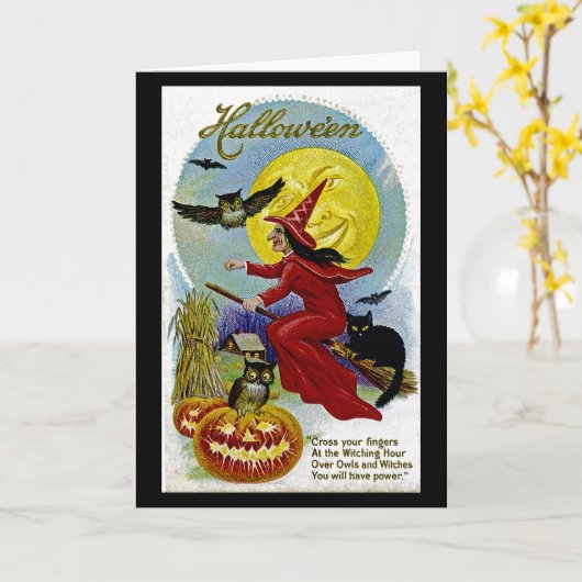 Carte Croisez vos doigts (Fleur jaune)