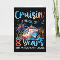 Croisière à travers 8 ans 8e anniversaire de crois