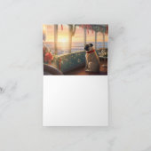 Carte Croisière de Noël carlin : Pawsome Holiday Delft (Intérieur)