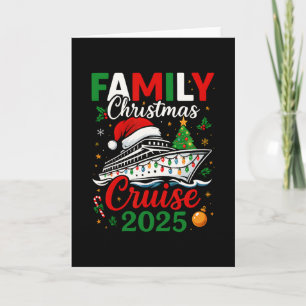 Carte Croisière de Noël en famille 2025 Groupe de croisi