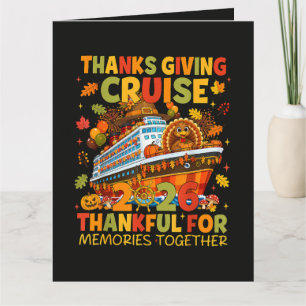 Carte Croisière de Thanksgiving en famille 2026 Voyage V
