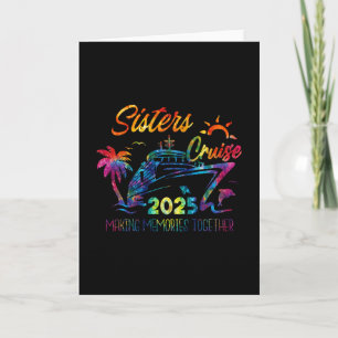 Carte Croisière des Sœurs 2025 Création de Souvenirs Ens