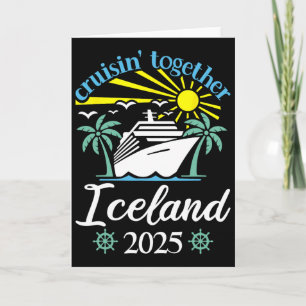 Carte Croisière drôle en Islande pour couples 2025