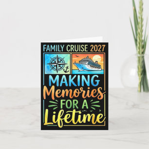 Carte Croisière en famille 2027 Création de souvenirs Va