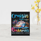Carte Croisière en famille aux Bahamas 2025 Croisière Ba (Fleur jaune)