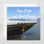 Carte Croisière et calme (Devant / Derrière)