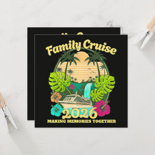 Carte Croisière familiale vacances 2026