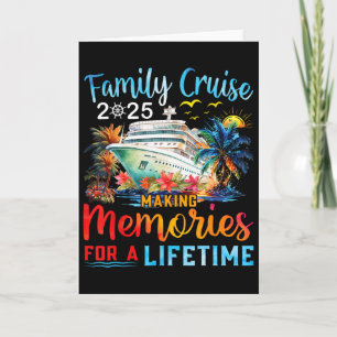 Carte Croisière familiale Vacances d'été 2025 tenue asso