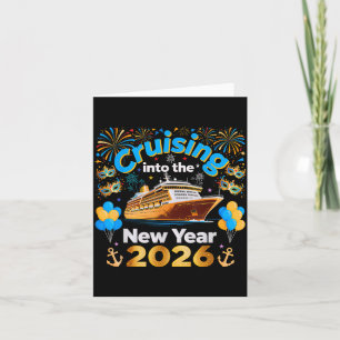 Carte Croisière pour le Nouvel An 2026 à bord