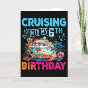 Carte Croisière pour mon 6ème anniversaire de voyage Cro