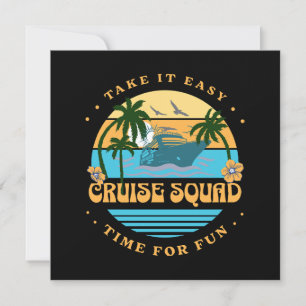 Carte Croisière Retro Squad