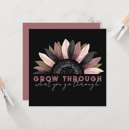 Carte Croissance... (Devant/Arrière en situation)