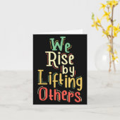 Carte Croissance Enseignant D'État D'Esprit Nous Augment (Fleur jaune)