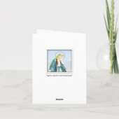 Carte Croissant MoonCard de Vierge Marie (Dos)