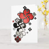 Carte croix Basque (Fleur jaune)