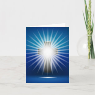 Carte Croix brillante