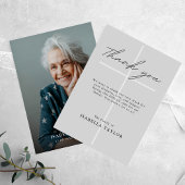 Carte Croix-catholique Photo Grey Merci