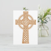 Carte Croix celtique (Debout devant)