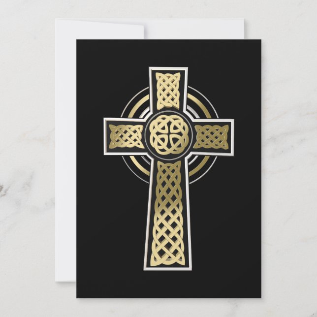 Carte Croix celtique (Devant)
