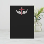 Carte Croix chrétienne (Debout devant)