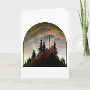 Carte Croix dans les montagnes, Friedrich