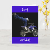 Carte croix de moto aérienne no 3 vert (Fleur jaune)