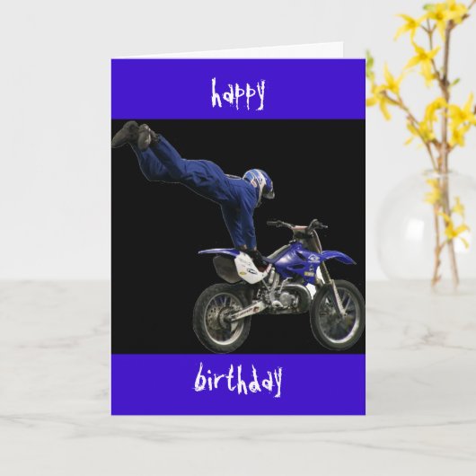 Carte croix de moto aérienne no 3 vert (Fleur jaune)