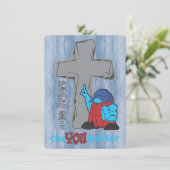 Carte Croix De Pierre Couper Vous Comptez Psaume 32 1 (Debout devant)