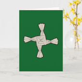 Carte croix de Sainte-Brigide (Fleur jaune)