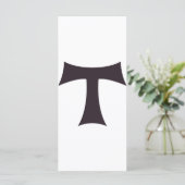 Carte Croix de Tau Saint Anthony (Debout devant)