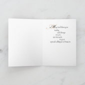 Carte Croix des félicitations pour l'organisation du dia (Intérieur)