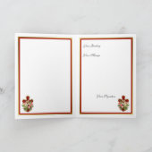 Carte Croix florale (Intérieur)