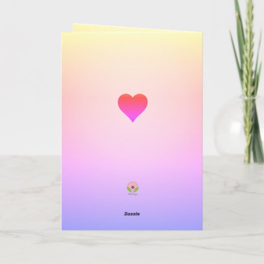 Carte Croix Florale (Dos)