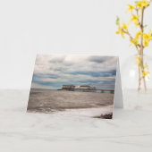 Carte Cromer Beach, North Norfolk, Angleterre (Fleur jaune)