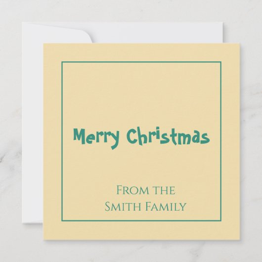 Carte Croquer autour de Noël (Dos)