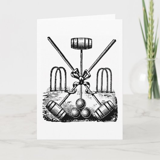 Carte Croquet (Devant)